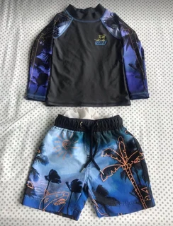 All Woolworths shorts 3 years, swimming top 4years