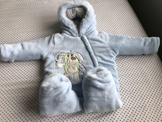 Very Thick European Baby suit height 74cm,9,5kg