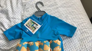 Goggles and Konfidence Floatsuit up to 20kg,from 18 months-3years