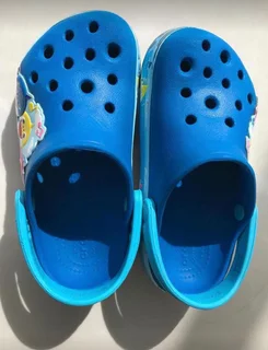 Baby Shark Crocs C10, 2Jibbitz,baby shark T-shirt and a cake topper