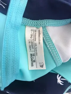 12-18months Wooliesbabes Swimsuit Set 2 Piece&#43;shorts for free
