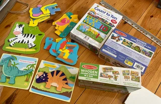 Melissa and Dough Wooden puzzles &#43; wooden puzzles and other