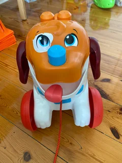 Mega Bloks pooping blocks dog