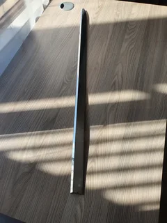 Original Renault clio v left front door silver trim panel