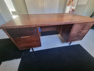 Wooden desk