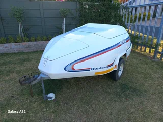 Eagle 6x5 Bataleur Fibreglass Luggage Trailer