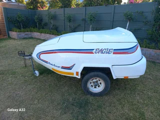 Eagle 6x5 Bataleur Fibreglass Luggage Trailer