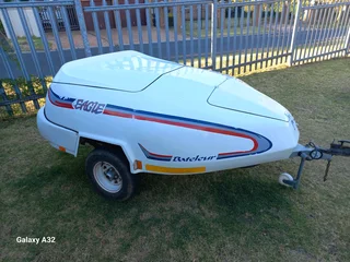 Eagle 6x5 Bataleur Fibreglass Luggage Trailer