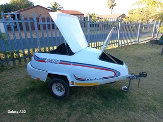 Eagle 6x5 Bataleur Fibreglass Luggage Trailer