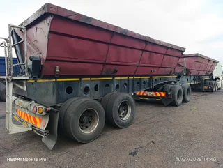 Low priced Afrit side tipper trailer