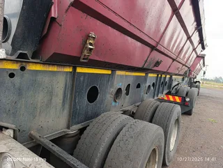 Low priced Afrit side tipper trailer