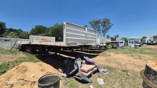 Clearance sale for Superlink flat deck trailers