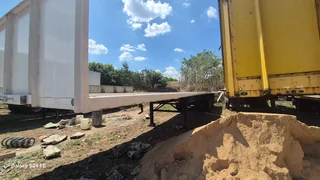 Quick sale for a tri excel flat deck trailer