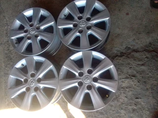 Toyota Corolla Quest Rims 15 Inch 5 By 114.3
