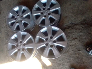 Toyota Corolla Quest Rims 15 Inch 5 By 114.3