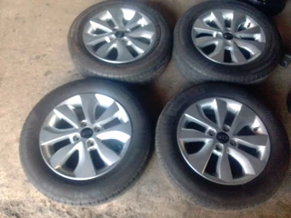 Kia Roi Rims 15 Inch With Tyres