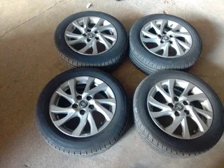Toyota Corolla Pristge Rims And Tyres