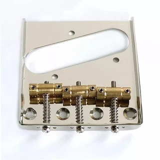 Left hand Ashtray Telecaster Guitar Bridge with 3 Brass Saddles