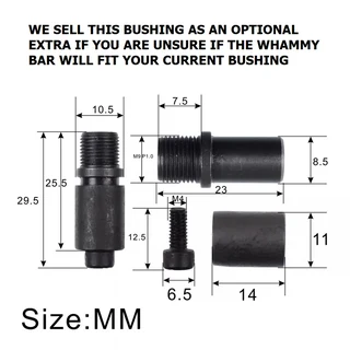 Chrome M9 Whammy Bar for Floyd Rose Type Tremolo Bridge System