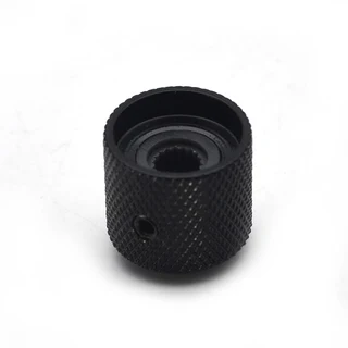 Chrome Metal Knob – Push On with Tightening Screw (18mm)