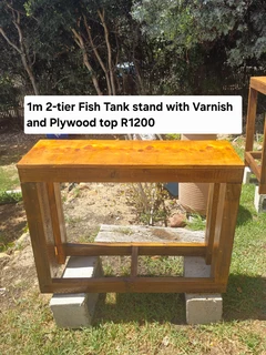 2-Tier Fish Tank stand - for 1 meter fish tanks