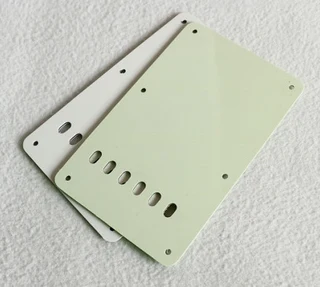 Mint Green Guitar Tremolo Cavity Cover with 6 Individual String Holes