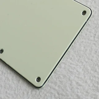 Mint Green Guitar Tremolo Cavity Cover with 6 Individual String Holes