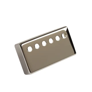 Nickel Plated Nickel Humbucker Pickup Cover (Single)