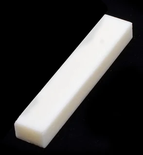 Ox Bone Blank Nut for Guitars (52mm)