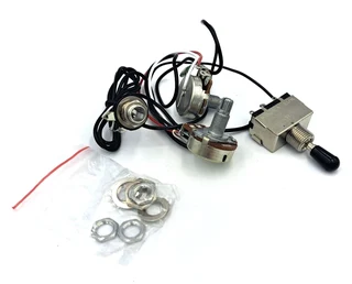 Pre-wired Electronics for 2 x Humbucker with Master Volume and Master Tone