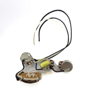 Pre-wired Electronics for 3 Single Coil Strat Style Guitar With Full Size Pots