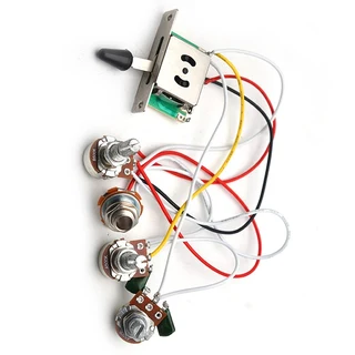 Pre-wired Electronics for 3 Single Coil Strat Style Guitar With Mini Size Pots