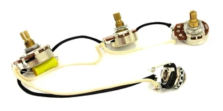 Pre-wired Bass Guitar Electronics for Jazz Bass or PJ Bass