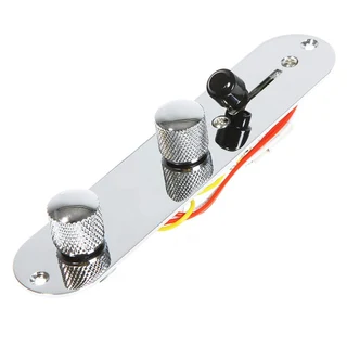 Chrome Pre-wired Telecaster Control Plate