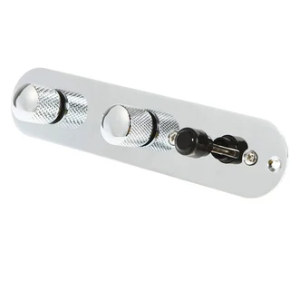 Chrome Pre-wired Telecaster Control Plate