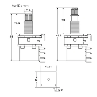 Push / Push Potentiometer