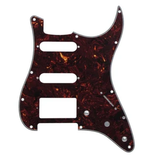 H/S/S Brown Tortoise 3ply Strat Style Pickguard