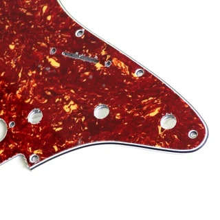 H/S/S Red Tortoise 3ply Strat Style Pickguard