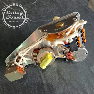 H/S/S “Coil Split” Push Pull Mod Prewired Electronics for Stratocaster type guitars - solderless