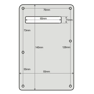 Red Tortoiseshell Guitar Tremolo Cavity Cover