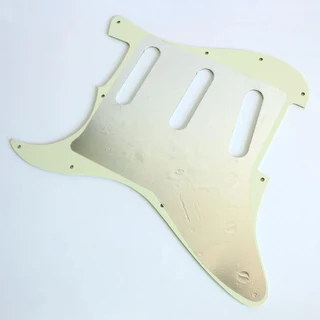 S/S/S Mint Green 3ply Strat Style Pickguard
