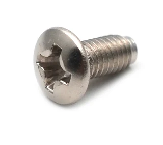 Set of 2 Chrome Guitar Selector Switch Screws