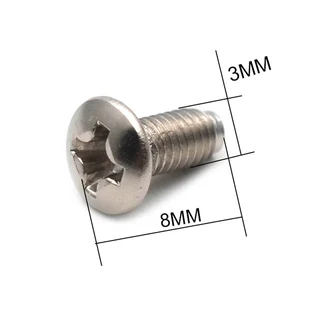 Set of 2 Gold Guitar Pickup Selector Switch Screws