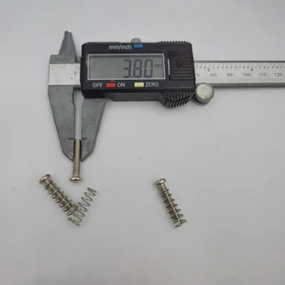 Black Telecaster Bridge Pickup Screws and Springs – Set of 3