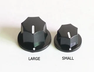 Large Size Jazz Bass Control Knobs