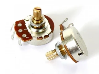 Karman Linear B250K 15mm Brass Shaft (split) Full Size Potentiometer