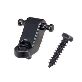 USA Modern type Black Guitar Roller String Retainer (Single)