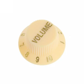 Vintage Cream Strat style replacement knob set – 1 Volume, 2 tone