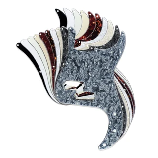 Vintage Tortoiseshell Precision Bass Pickguard