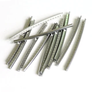 12″ Radius 2.9mm Pre-cut Nickel silver guitar fret wire set of 24 (45mm – 58mm length)